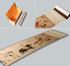 红原馆藏书画复制博物馆书画复制服务