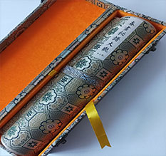 红原书画装裱案例